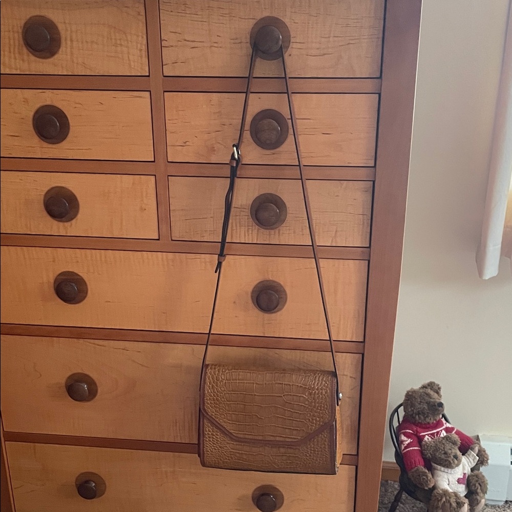 Patricia Nash Brown Crossbody Bag